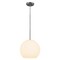 Access Lighting Nitrogen, Pendant, Brushed Steel Finish, Opal Glass 23951-BS/OPL - alternate 1